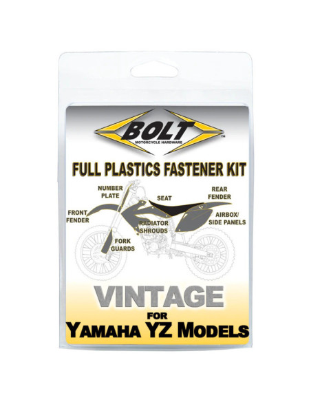 Kit visserie plastiques BOLT - Beta