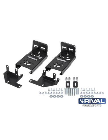 Reposes-pieds passager RIVAL - Yamaha Grizzly 550 / 700 / Kodiak 700