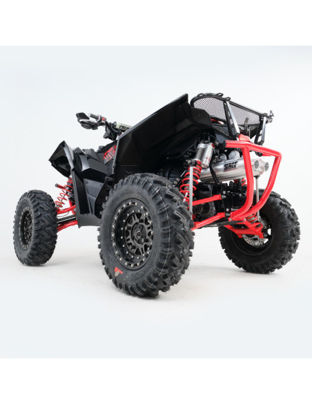 Ligne complète HMF Dual Performance Series acier inoxydable - Polaris Scrambler / Sportman XP 1000 S