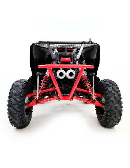 Ligne complète HMF Dual Performance Series acier inoxydable - Polaris Scrambler / Sportman XP 1000 S