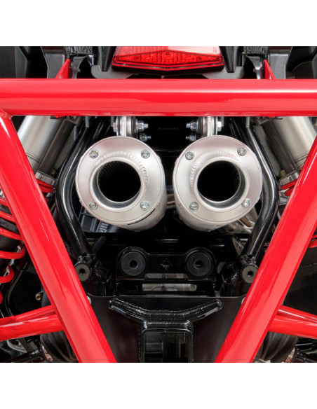 Ligne complète HMF Dual Performance Series acier inoxydable - Polaris Scrambler / Sportman XP 1000 S