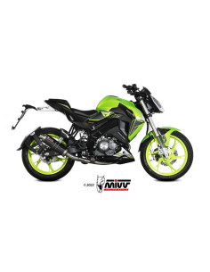 Ligne complète MIVV GP inox noir - Keeway RKF 125 2