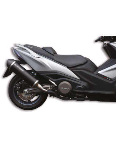 Silencieux MALOSSI Wild Lion alu/carbone - Kymco Xciting 400