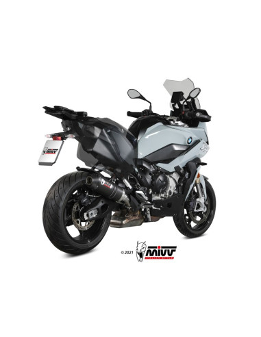 Silencieux MIVV Oval carbone - BMW S1000XR