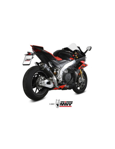 Silencieux MIVV Delta Race carbone - Aprilia RSV4