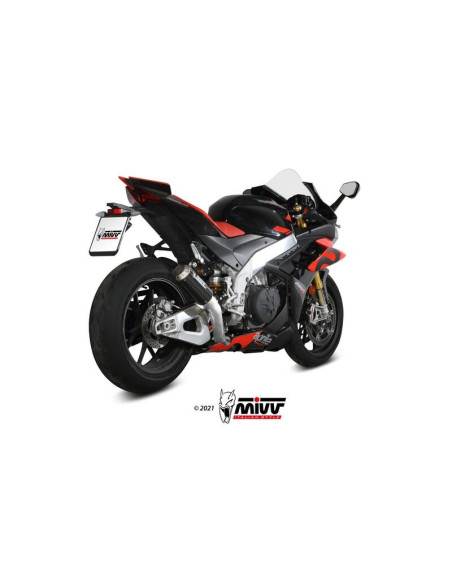 Silencieux MIVV MK3 carbone - Aprilia RSV4