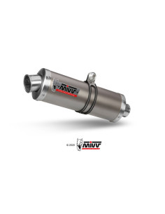 Silencieux MIVV Oval Slip-On titane - Triumph Daytona 955I