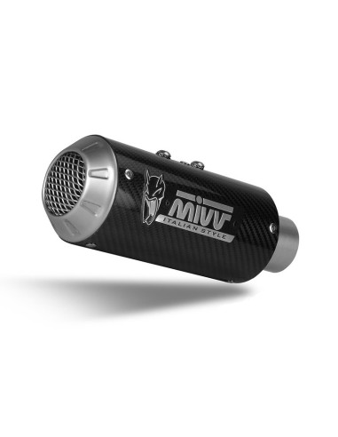 Silencieux MIVV MK3 Slip-On carbone - Yamaha YZF 600 R6