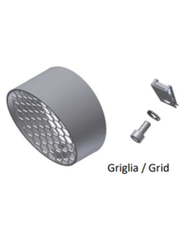 Grille DB Killer MIVV pour silencieux GP Pro Ø76 mm