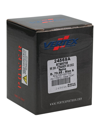 Piston coulé VERTEX Replica - 24569A