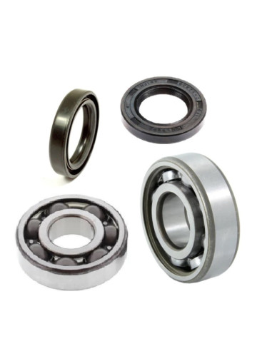 WÖSSNER Crankshaft Bearing & Oil Seal Kit - Yamaha YZ65/85