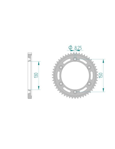 Kit chaine DID  ACIER HONDA XLR 125 R   V,W,X,Y,1 JD09/JD16A 1997 à 2001