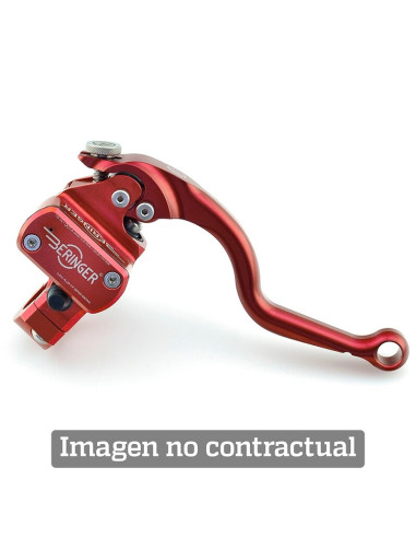 Brake master cylinder with integrated reservoir. Lever type 4. BLUE color. (BROH124BL)