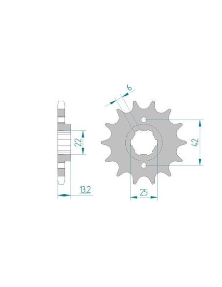 Kit chaine DID  ACIER HONDA CMX 450 C   H,J REBEL 1987 à 1988