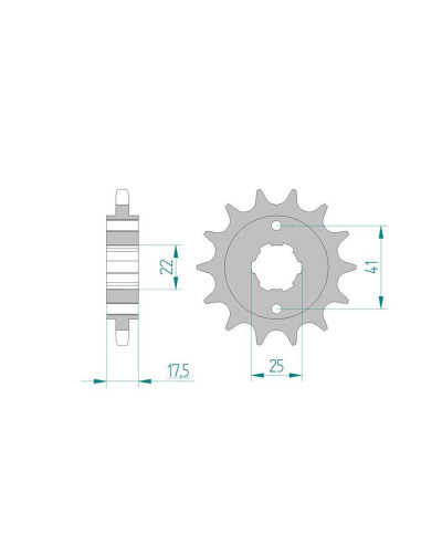 Kit chaine DID  ACIER HONDA XBR 500 F   G,H 1985 à 1986