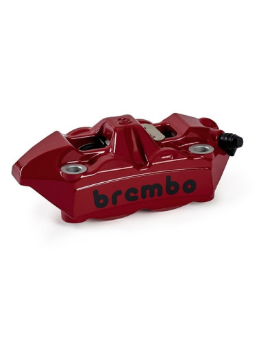 Étrier de frein avant droit BREMBO UPGRADE M4 ø34mm - rouge logo noir