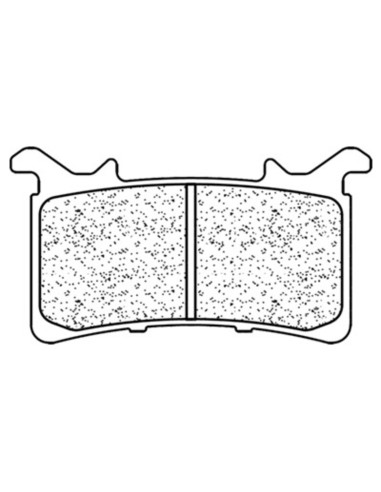 Plaquettes de frein CL BRAKES racing métal fritté - 1273C60