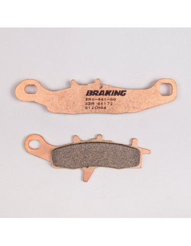Plaquettes de frein BRAKING Off-Road métal fritté - 812CM44