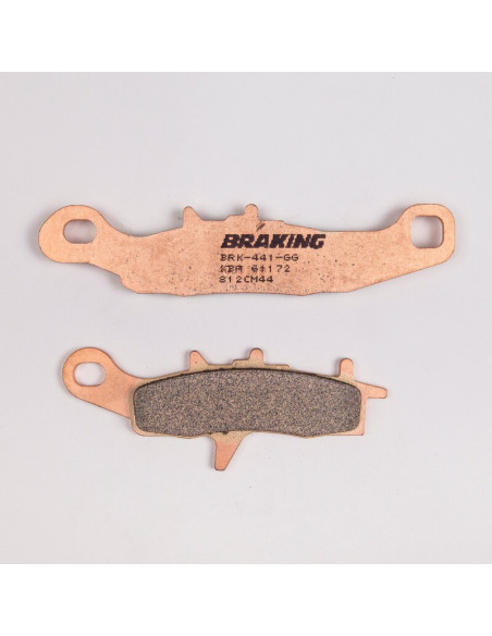 Plaquettes de frein BRAKING Off-Road métal fritté - 812CM44
