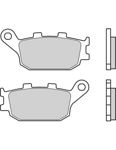 Plaquettes de frein BREMBO route carbone céramique - 07HO3607