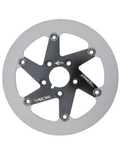 Disque de frein BERINGER Aeronal inox flottant noir - H29RDBI
