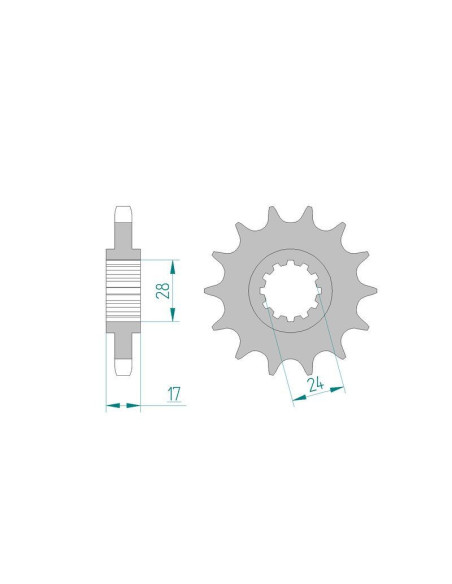 Kit chaine DID  ACIER HONDA CBR 600 F   M,N,P,R,S,T PC25/PC31 1991 à 1996