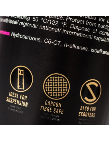 Spray de protection MUC-OFF Motorcycle Silicon Shine - spray 500ml X12