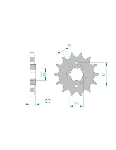Kit chaine DID  ACIER HONDA CB 750   F2,K7 1977 à 1978
