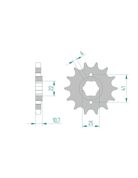 Kit chaine DID  ACIER HONDA CB 750   F2,K7 1977 à 1978