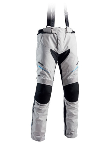 Pantalon RST Commander CE textile - argent/bleu taille 4XL court