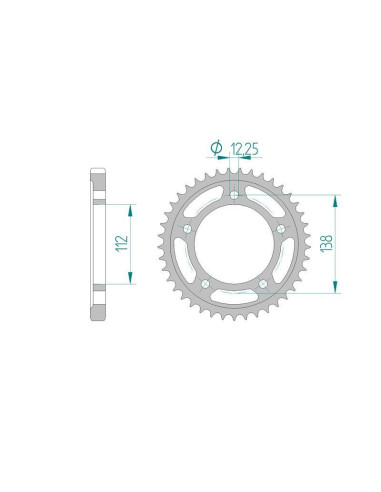 Kit chaine DID  ACIER HONDA CB 1100   E 2014 à 2014