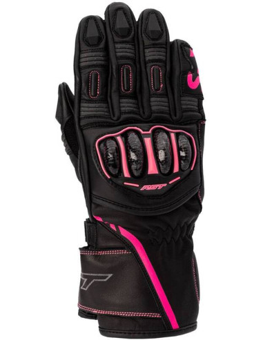 Gants RST S1 femme CE - rose fluo taille 9