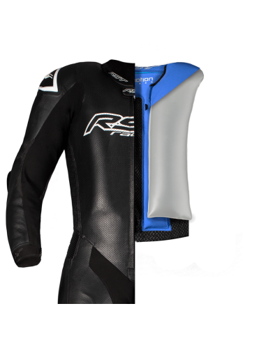 Combinaison Race Dept V4.1 Airbag CE cuir - noir taille 3XS/XXS