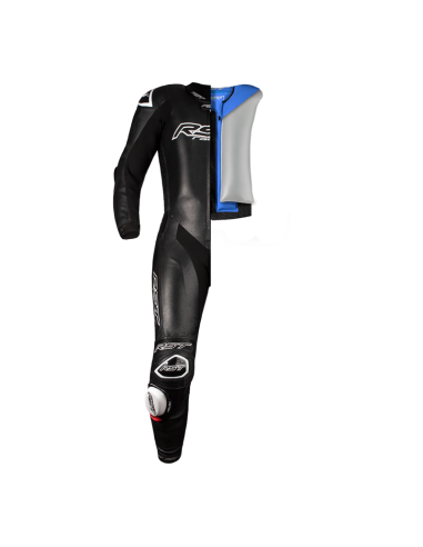 Combinaison Race Dept V4.1 Airbag CE cuir - noir taille L/XL
