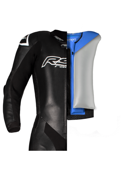 Combinaison Race Dept V4.1 Airbag CE cuir - noir taille XXL/3XL