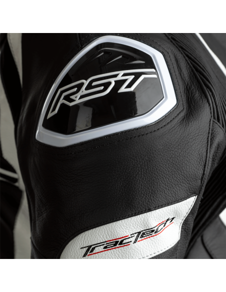 Combinaison RST Tractech EVO 4 Youth CE cuir - noir/blanc taille 3XS