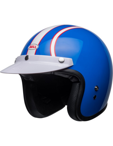 Casque BELL Custom 500 Six Days - Bleu