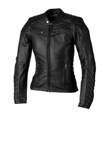 Veste femme RST Roadster 3 CE cuir - noir taille S