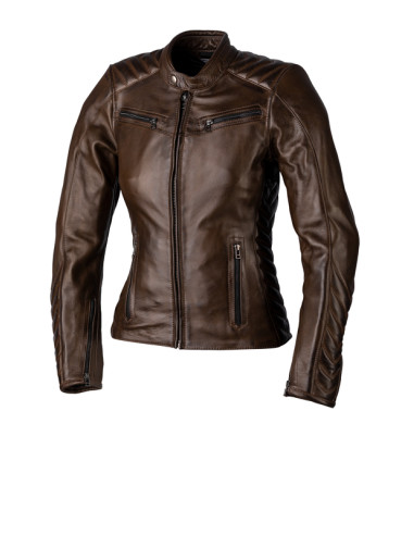 Veste femme RST Roadster 3 CE cuir - marron taille S