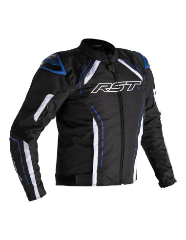 Veste RST S-1 textile noir/blanc/bleu homme taille S