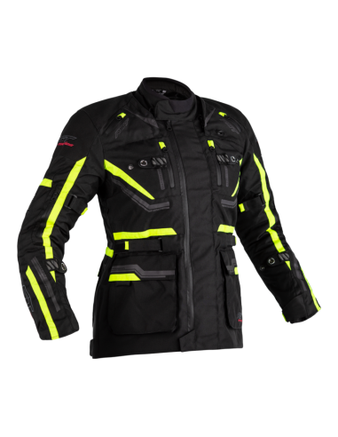 Veste femme RST Pro Series Paragon 6 CE textile - noir/jaune fluo taille L