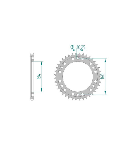Kit chaine DID  ALU HONDA CBR 600 RR  520   7,8,9,A,B,C,D,E RACING 2007 à 2014