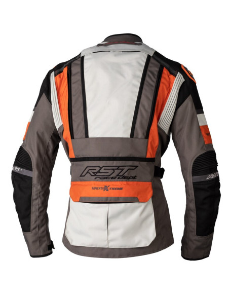 Veste RST Race Dept Adventure X Treme CE textile Gris Ice orange