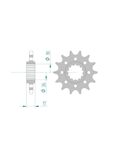 Kit chaine DID  ALU HONDA VTR 1000 F  525   V,W,X,Y,1,2,3,4,5 ENDURANCE 1997 à 2005