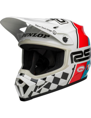 Casque BELL MX-9 Mips RSD The Rally - Noir/Blanc