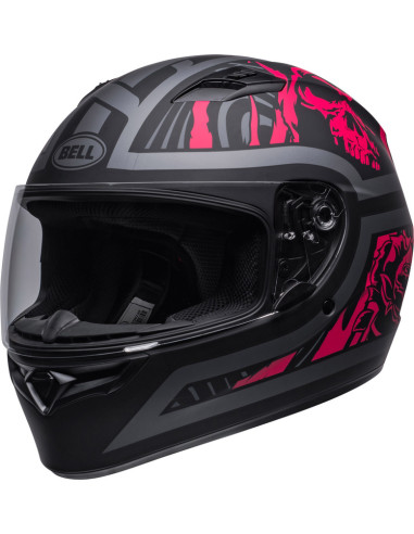 Casque BELL Qualifier - Rebel Noir Mat/Rose