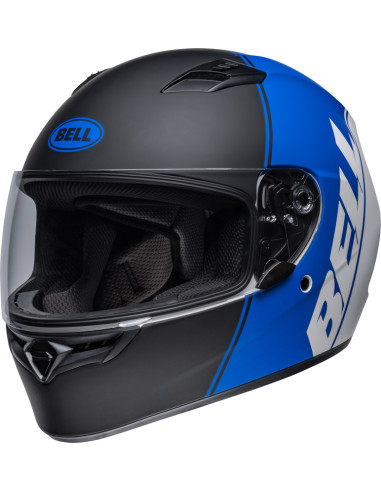 Casque BELL Qualifier - Ascent Noir Mat/Bleu