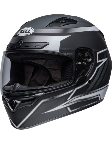 Casque BELL Qualifier DLX - Raiser Noir Mat/Blanc