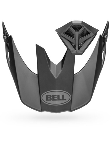 Kit visière et ventilation de bouche BELL Moto-10 - Visor Matte Black