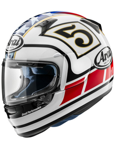 Casque ARAI Profile-V Edwards Legend blanc